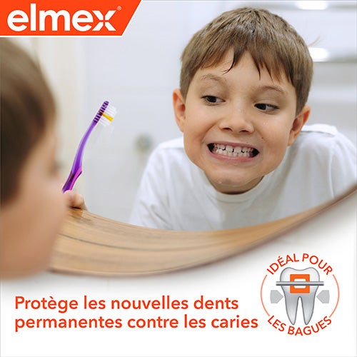 elmex junior dentifrice protection contre les caries pour les nouvelles dents avantage