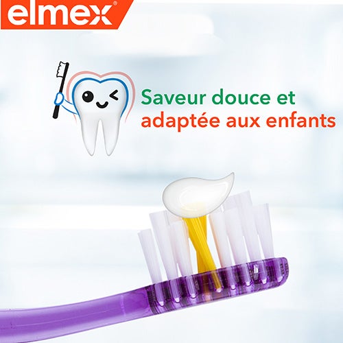 elmex junior toothpaste sweet flavor for infants benefit