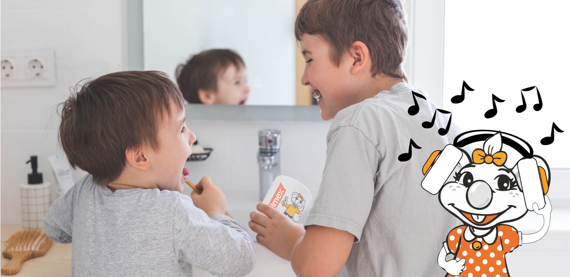 Découvrez les comptines elmex pour le brossages des dents