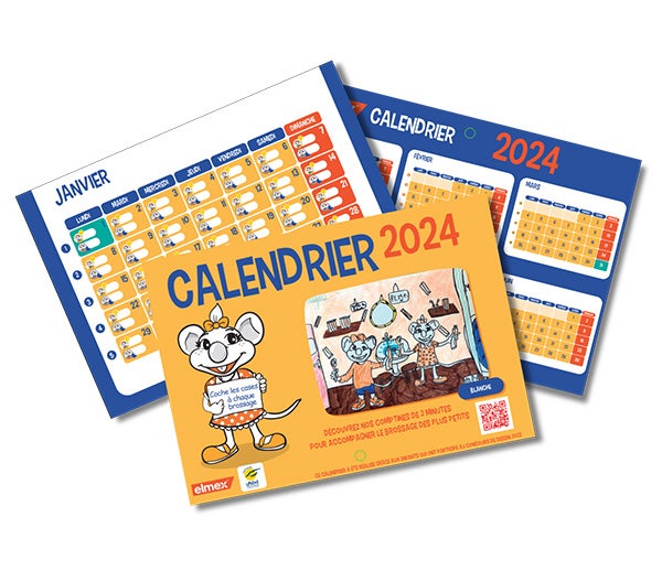 Calendrier Elmex 2023