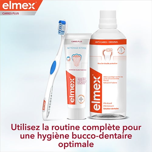 Dentifrice elmex® Anti-Caries Nettoyage Intense
